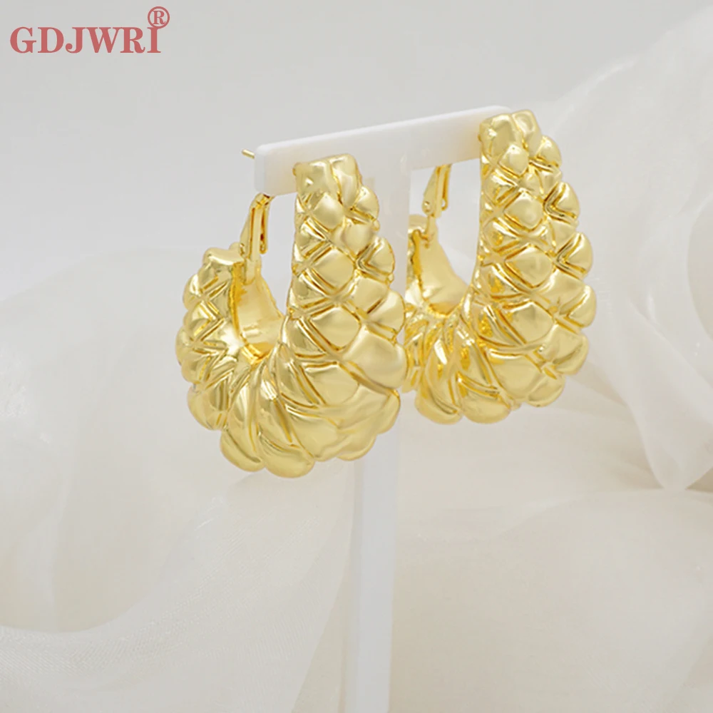 Hoop Earrings For Women Fashion Jewellery Dubai Gold Color Ethiopian African Long Earings Weddings Copper Jewelry
Hoop Earrings For Women Fashion Jewellery Dubai Gold Color Ethiopian African Long Earings Weddings Copper Jewelry