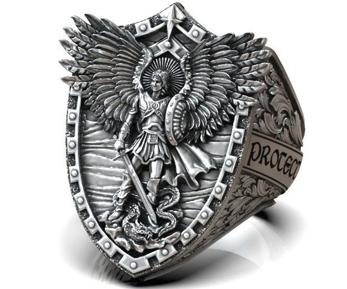 Orthodox Cross Saints Cherubs Religious Artistic Relief Gifts for Men and Dads 925 Solid Sterling Silver Ring
Orthodox Cross Saints Cherubs Religious Artistic Relief Gifts for Men and Dads 925 Solid Sterling Silver Ring