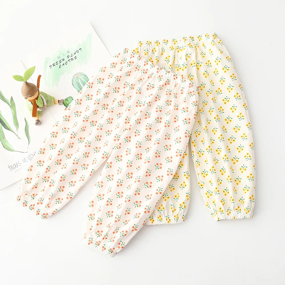 Baby Cotton Pants Infant Girl Clothes Toddler Floral Print Anti-mosquito Trousers Children Summer Casual Clothing
Baby Cotton Pants Infant Girl Clothes Toddler Floral Print Anti-mosquito Trousers Children Summer Casual Clothing