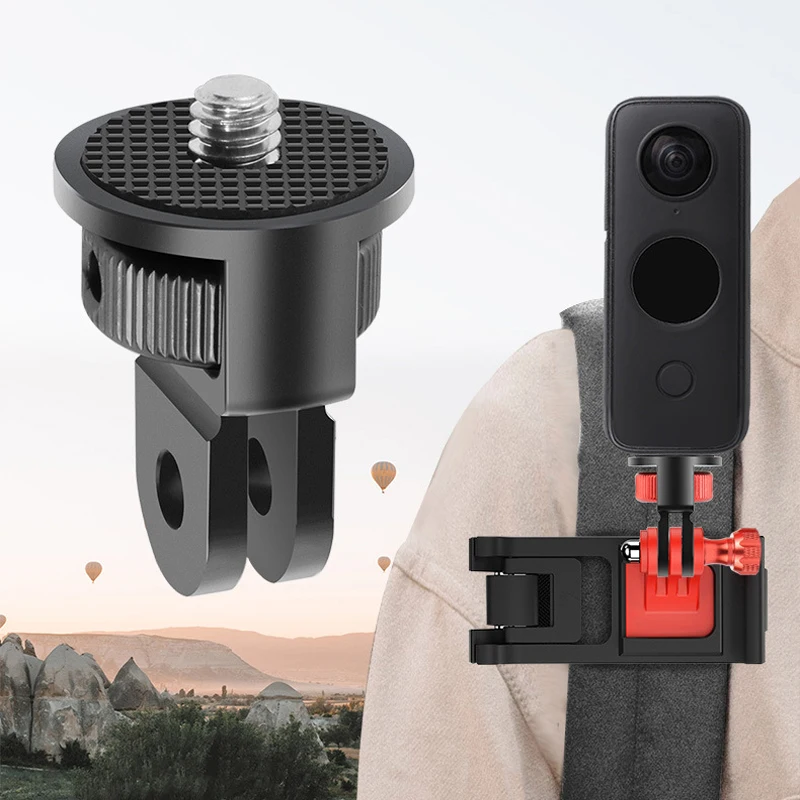 Mini 1/4 Adapter Aluminum Tripod Mount Bracket 360°Rotation Fixed Seat For insta360 Gopro 10 9 Dji Osmo Pocket 2 Action 2 Camera 
Mini 1/4 Adapter Aluminum Tripod Mount Bracket 360°Rotation Fixed Seat For insta360 Gopro 10 9 Dji Osmo Pocket 2 Action 2 Camera