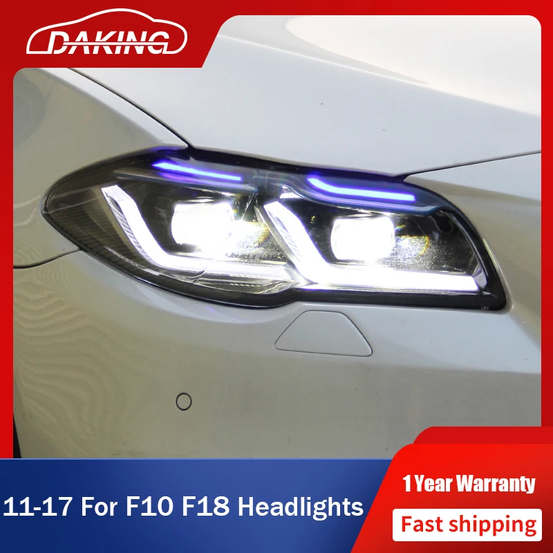 Front Lights For BMW 5 series F10 F18 525 520 2011-2017 LED Headlights Upgrades G38 G30 Design LHD DRL Dynamic Turn Signal Lamp
Front Lights For BMW 5 series F10 F18 525 520 2011-2017 LED Headlights Upgrades G38 G30 Design LHD DRL Dynamic Turn Signal Lamp