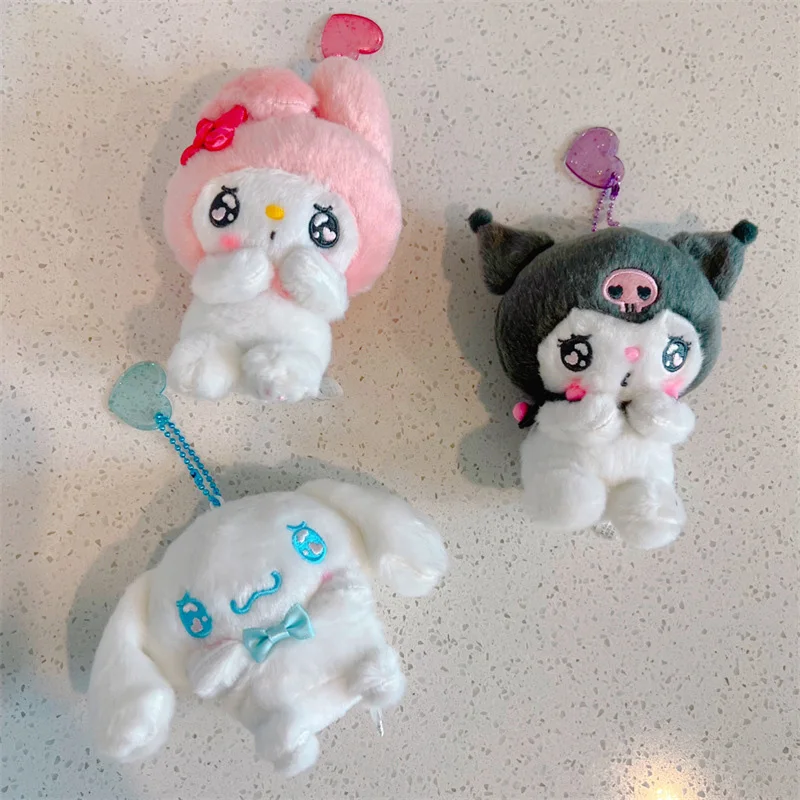 12 см кавайная Sanrio Kuromi My Melody Cinnamoroll аниме Мультяшные животные Успокаивающая лечение плюшевая кукла милая девочка Сердце сумка кулон подарок
12 см кавайная Sanrio Kuromi My Melody Cinnamoroll аниме Мультяшные животные Успокаивающая лечение плюшевая кукла милая девочка Сердце сумка кулон подарок