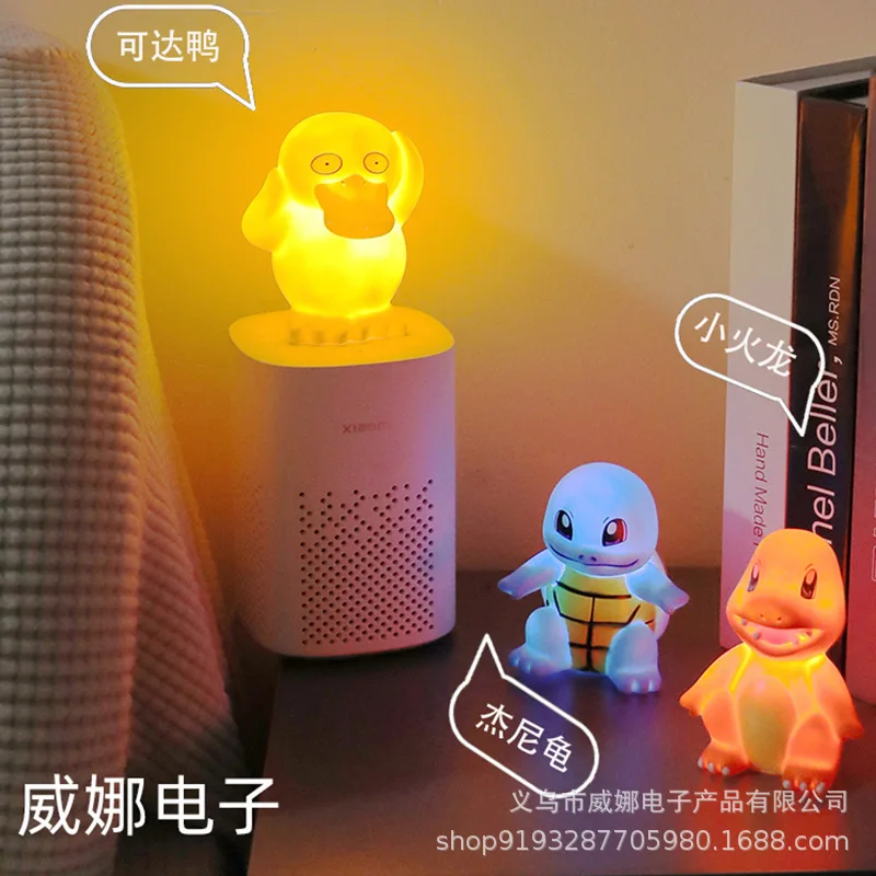 Cute Pokemon Night Light Anime Characters Pikachu Psyduck Glowing Toy Kawaii Bedside Nightlamp Bedroom Living Room Ornament Gift
Cute Pokemon Night Light Anime Characters Pikachu Psyduck Glowing Toy Kawaii Bedside Nightlamp Bedroom Living Room Ornament Gift
