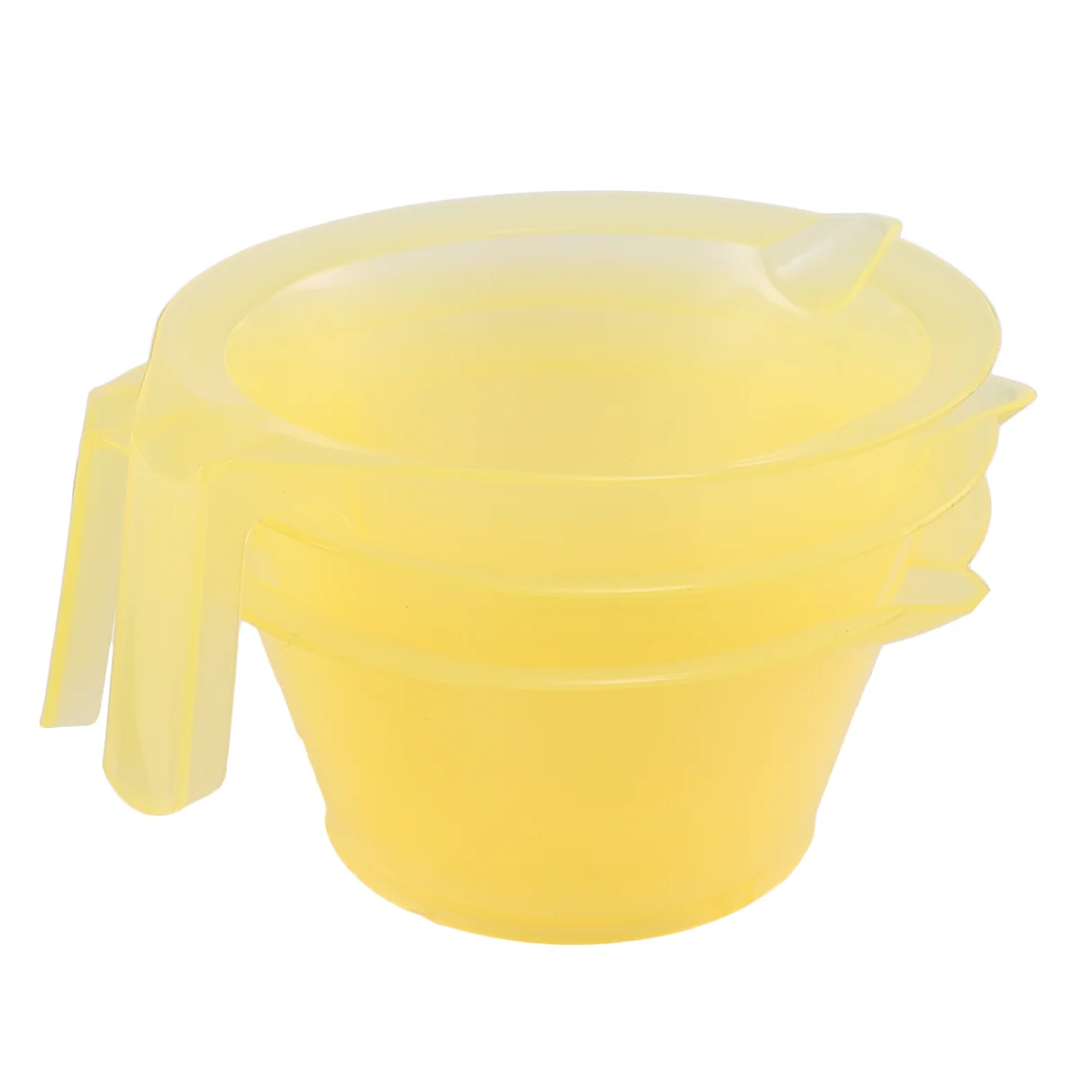 3pcs Hair Dye Bowl Hair Tinting Bowl DIY Hair Coloring Tool for Hair Bleach, Hair Dye, Coloring ( Yellow )
3pcs Hair Dye Bowl Hair Tinting Bowl DIY Hair Coloring Tool for Hair Bleach, Hair Dye, Coloring ( Yellow )