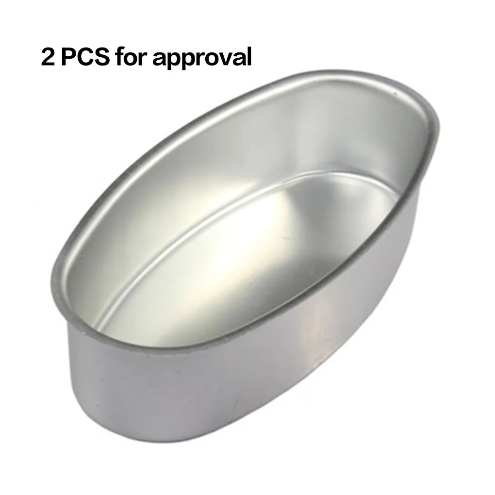 8 Inches Oval Bread Mould Aluminum Alloy Non-stick Cheese Cake Pudding Baking Making Mold
8 Inches Oval Bread Mould Aluminum Alloy Non-stick Cheese Cake Pudding Baking Making Mold