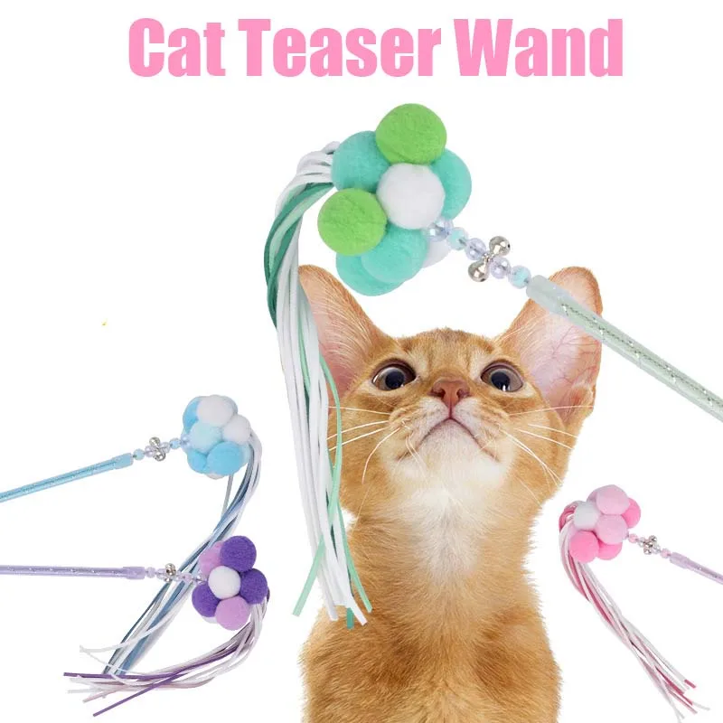 Funny Kitten Cat Teaser Interactive Toy Rod with Feather Toys for Cats Teaser Interactive Toy Rod Pet Cats Toys Stick Supplies
Funny Kitten Cat Teaser Interactive Toy Rod with Feather Toys for Cats Teaser Interactive Toy Rod Pet Cats Toys Stick Supplies