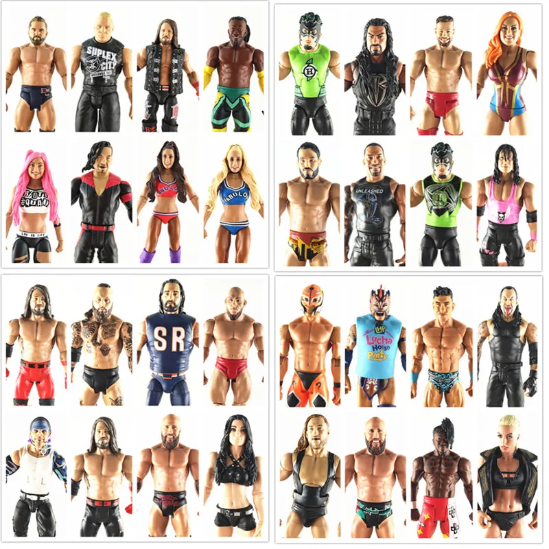 Genuine Mattela HBK Action Figure Wrestler 7-inch Movable Eliter Doll Ornaments Tabletop Decoration Children Present
Genuine Mattela HBK Action Figure Wrestler 7-inch Movable Eliter Doll Ornaments Tabletop Decoration Children Present