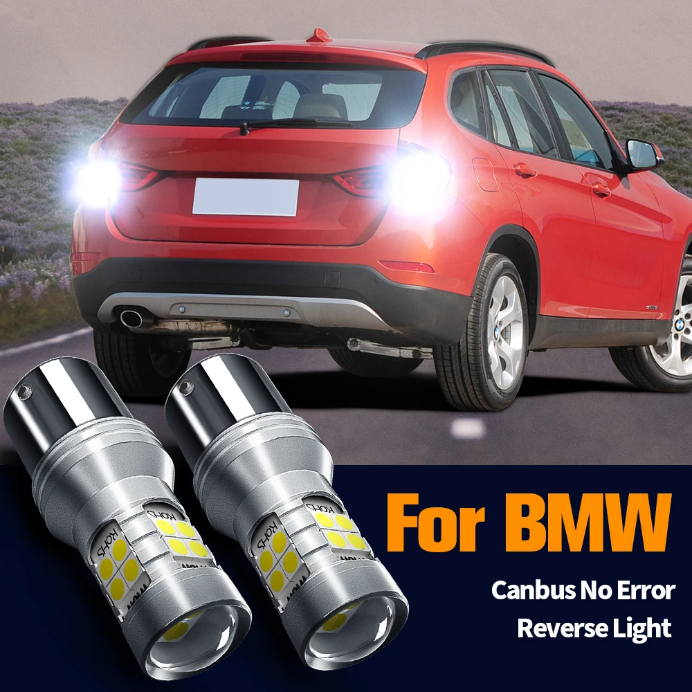 

2pcs LED Reverse Light Blub Backup Lamp Canbus P21W BA15S 1156 For BMW E87 F20 F21 F45 F23 F22 F87 F46 E63 E64 1 2 6 Series