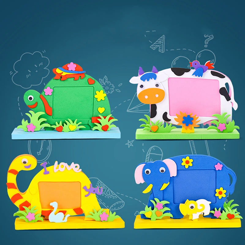 DIY Kits Photo Frame Foam Craft Toy Educational toys for Children Bee Owl Giraffe fish style
DIY Kits Photo Frame Foam Craft Toy Educational toys for Children Bee Owl Giraffe fish style