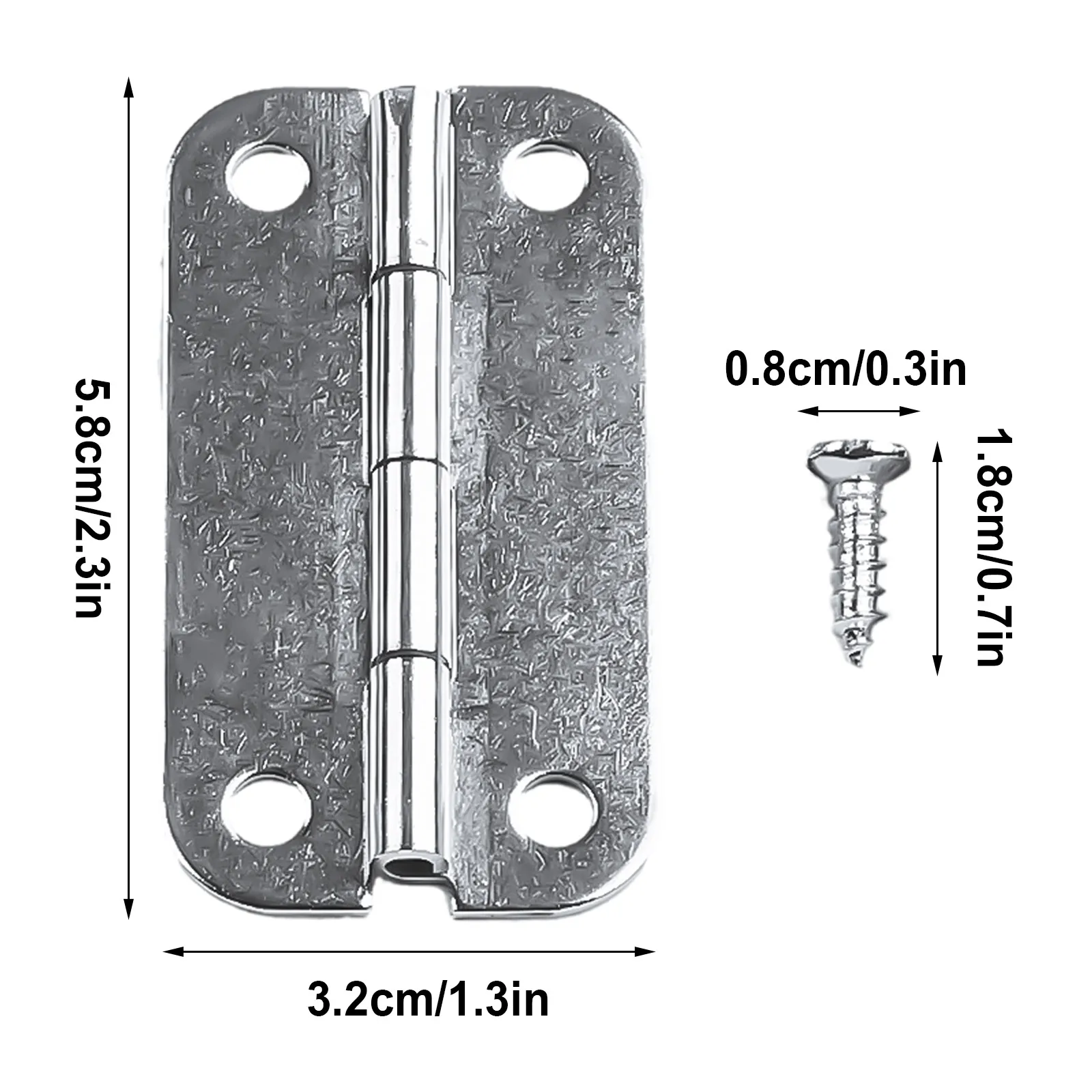 Screws Cooler Hinges 4Pack Cooler Hinges Kit Part Rectangular Replacement Stainless Steel 2.4x1.3inch Brand New
Screws Cooler Hinges 4Pack Cooler Hinges Kit Part Rectangular Replacement Stainless Steel 2.4x1.3inch Brand New