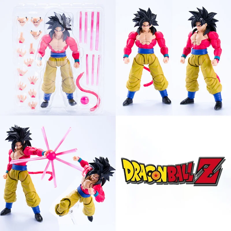 Dragon Ball Z GT Son Goku Action Figure Toys Super Saiyan 4 Figurine Ssj4 Figuras Anime 16cm Collection Movable Model Doll Gift
Dragon Ball Z GT Son Goku Action Figure Toys Super Saiyan 4 Figurine Ssj4 Figuras Anime 16cm Collection Movable Model Doll Gift