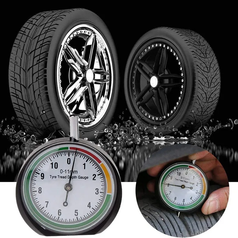 Car Tire Tread Depth Gauge Vehicle Wheel Tyre Tread Depth Gauge Meter Pointer Tread Pattern Depth Monitor Measure Brilliant
Car Tire Tread Depth Gauge Vehicle Wheel Tyre Tread Depth Gauge Meter Pointer Tread Pattern Depth Monitor Measure Brilliant