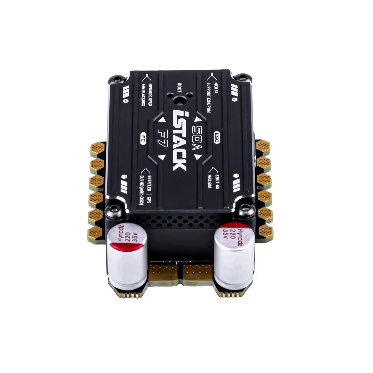 Контроллер полета Axisflying iStack 2-6S 20x20 мм MPU6000 F722 128K 50A 4 в 1 штекер ESC и Play для FPV Фристайл Аналоговый Цифровой
Контроллер полета Axisflying iStack 2-6S 20x20 мм MPU6000 F722 128K 50A 4 в 1 штекер ESC и Play для FPV Фристайл Аналоговый Цифровой