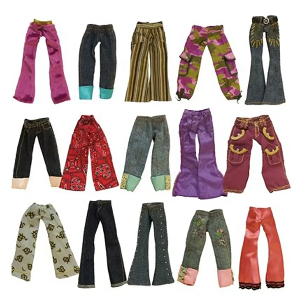 New Multi-styles Casual Wears Kids Toys Floral Jeans Leather Pants Dolls Trousers Clothes Accessories
New Multi-styles Casual Wears Kids Toys Floral Jeans Leather Pants Dolls Trousers Clothes Accessories