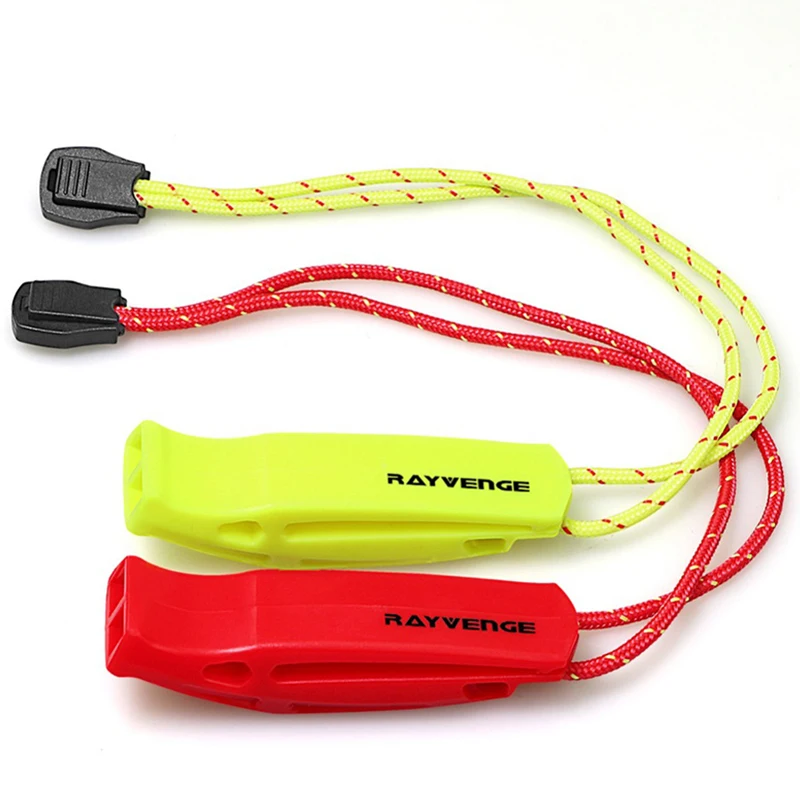 

Emergency Whistle with Lanyard for Safety Boating Camping Hiking Hunting Survival Rescue Signaling Exploration rescue whistle
