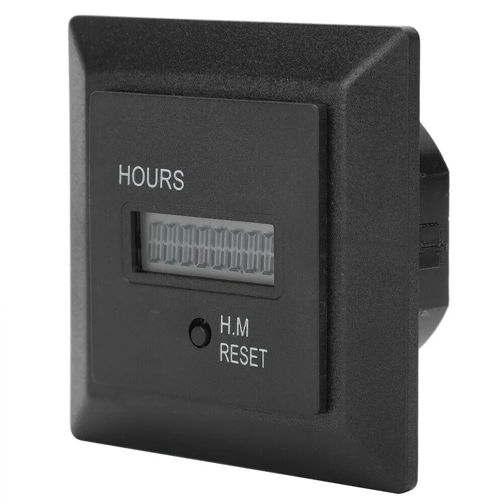 Digital Display Hour Meter 50/60HZ Universal High Accuracy Timer HM‑1R 100‑240V 0.3W Electronic Timer
Digital Display Hour Meter 50/60HZ Universal High Accuracy Timer HM‑1R 100‑240V 0.3W Electronic Timer