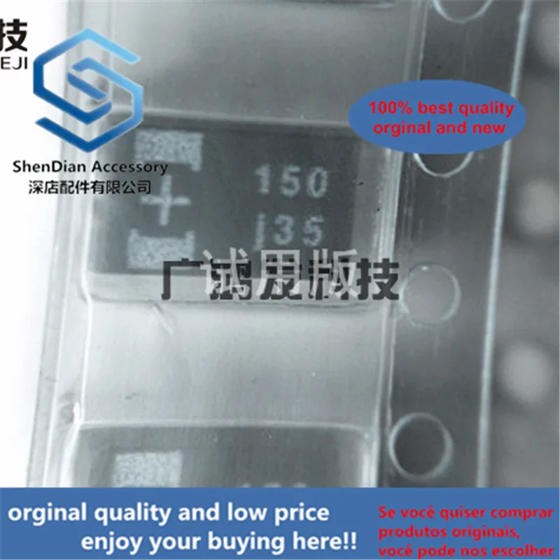 10 шт. 100% оригинальный новый 6TPB150M SMD полимерно-танталовый конденсатор 6. 3v150uf D type 7343 2917
10 шт. 100% оригинальный новый 6TPB150M SMD полимерно-танталовый конденсатор 6. 3v150uf D type 7343 2917