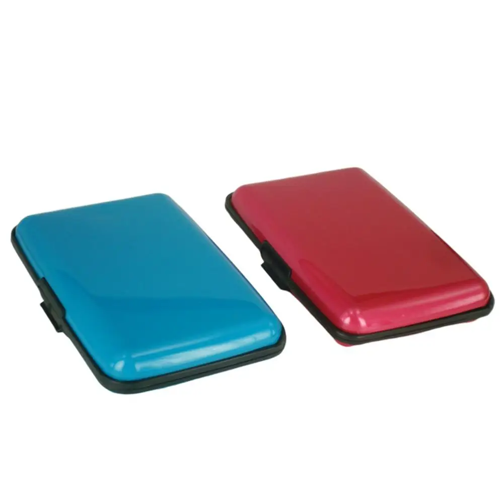 Useful Card Case Convenient Solid Color Men Wallet RFID Blocking Credit Card Metal Protective Wallet
Useful Card Case Convenient Solid Color Men Wallet RFID Blocking Credit Card Metal Protective Wallet