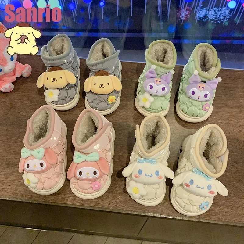 Sanrio Kuromi Cinnamoroll Pompompurin My Melody Kawaii Cartoon Children's Cotton Shoes Winter New Thickened Warm Baby Shoes
Sanrio Kuromi Cinnamoroll Pompompurin My Melody Kawaii Cartoon Children's Cotton Shoes Winter New Thickened Warm Baby Shoes