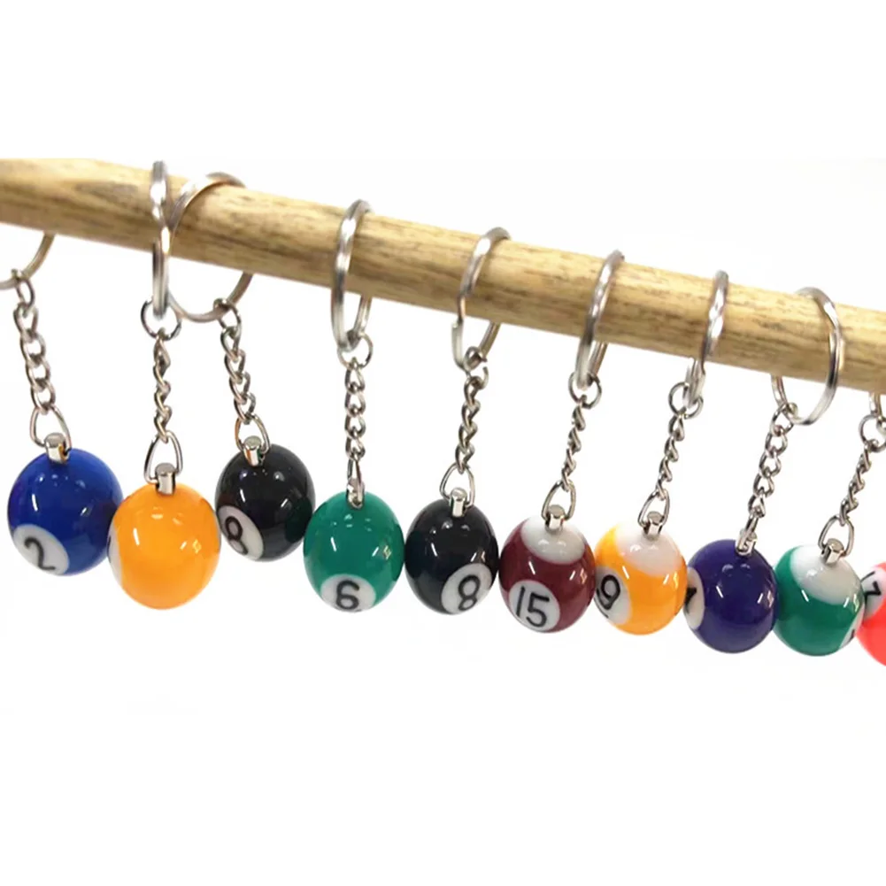 Part KeyChain Professional Ball Key Beautiful Billiard Ball Easy To Wear Functional Snooker Snooker Cue Useful
Part KeyChain Professional Ball Key Beautiful Billiard Ball Easy To Wear Functional Snooker Snooker Cue Useful