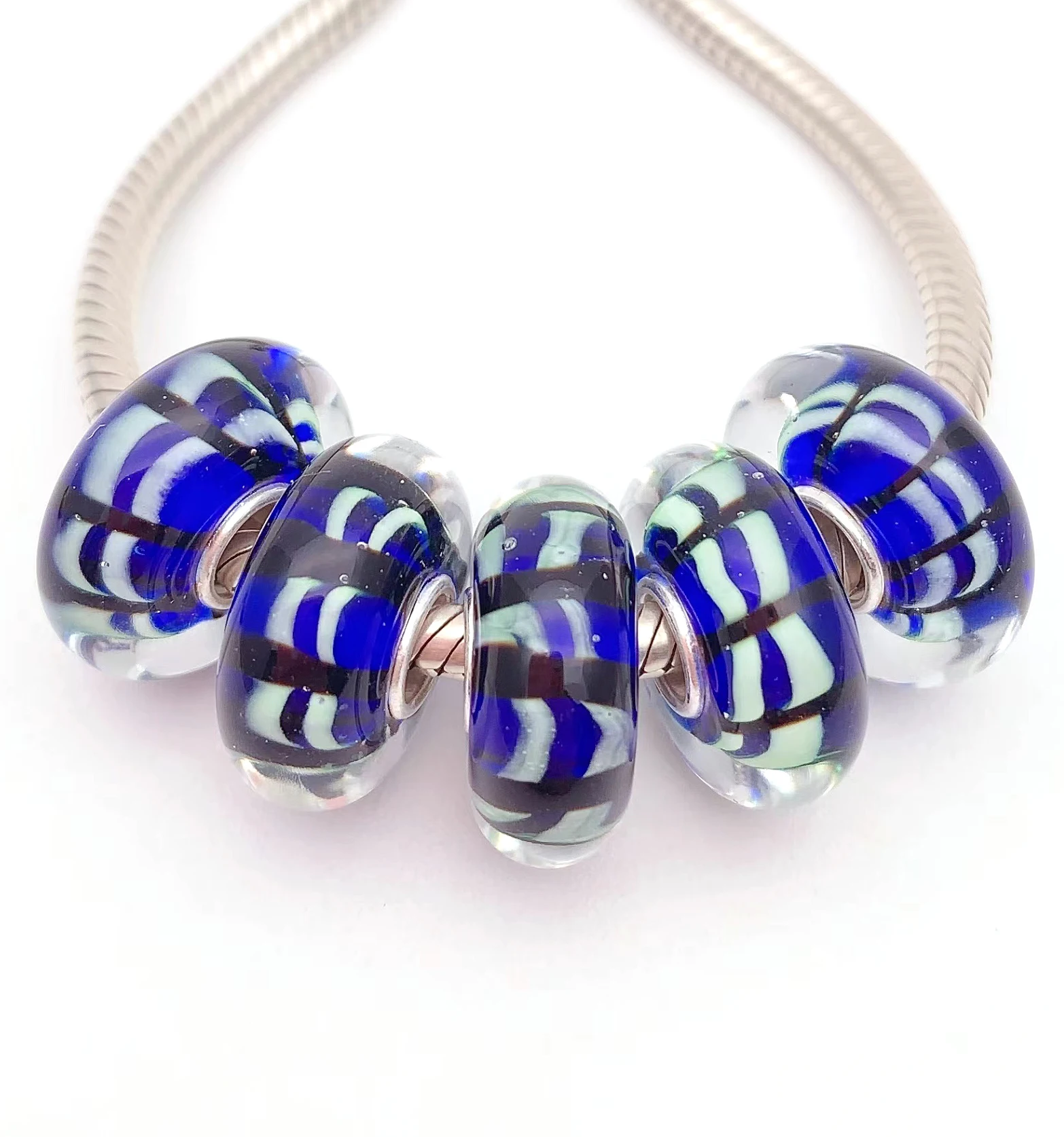YG555 5X 100% Authenticity S925 Sterling Silver Beads Murano Glassbeads NEW Fit European Charms Bracelet Diy Jewelry Lampwork
YG555 5X 100% Authenticity S925 Sterling Silver Beads Murano Glassbeads NEW Fit European Charms Bracelet Diy Jewelry Lampwork
