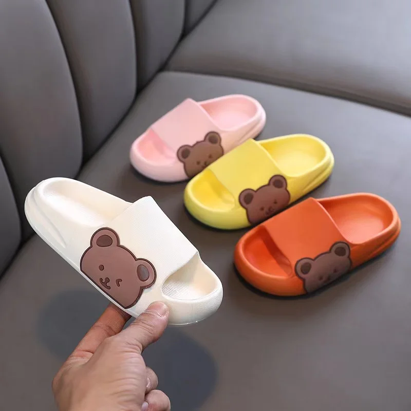 Children's Beach Slippers For Boys Girls Home Shoes Summer Thick Flip Flops EVA Soft Pillow Slides Ourdoor Slippers Child Adults
Children's Beach Slippers For Boys Girls Home Shoes Summer Thick Flip Flops EVA Soft Pillow Slides Ourdoor Slippers Child Adults