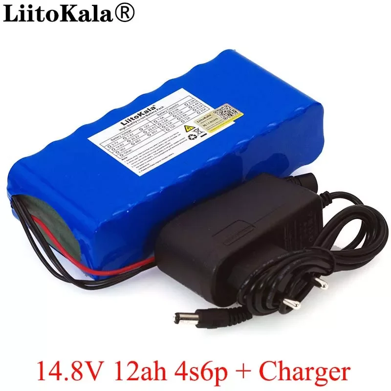 NEW2023 LiitoKala 14.8V 12Ah 4s6p 18650 li-iom battery pack night fishing lamp heater miner's amplifier batteries with BMS+1
NEW2023 LiitoKala 14.8V 12Ah 4s6p 18650 li-iom battery pack night fishing lamp heater miner's amplifier batteries with BMS+1