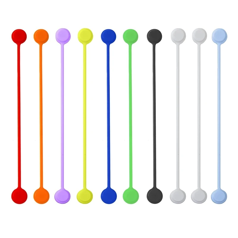 10x Magnetic Cable Ties Silicone Cable Management Ties Reusable Cord Clips for Earphones, USB Cable, Bookmarks, Keychain
10x Magnetic Cable Ties Silicone Cable Management Ties Reusable Cord Clips for Earphones, USB Cable, Bookmarks, Keychain