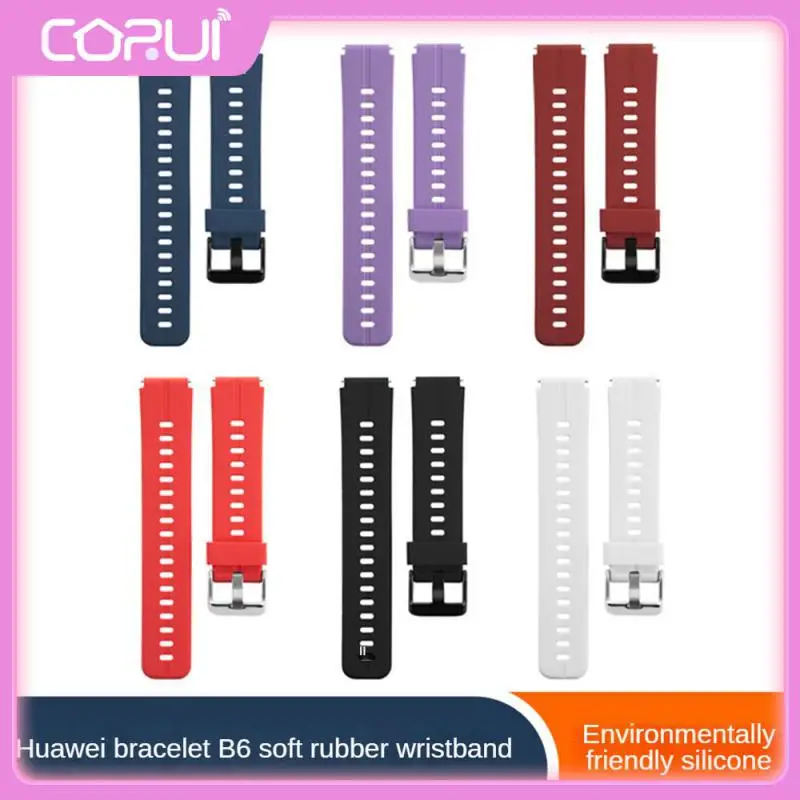 Silicone Watchband Flexible For Huawei Bracelet Strap Soft Friction-resistant Watch Strap Consumer Electronics Two-color Durable
Silicone Watchband Flexible For Huawei Bracelet Strap Soft Friction-resistant Watch Strap Consumer Electronics Two-color Durable