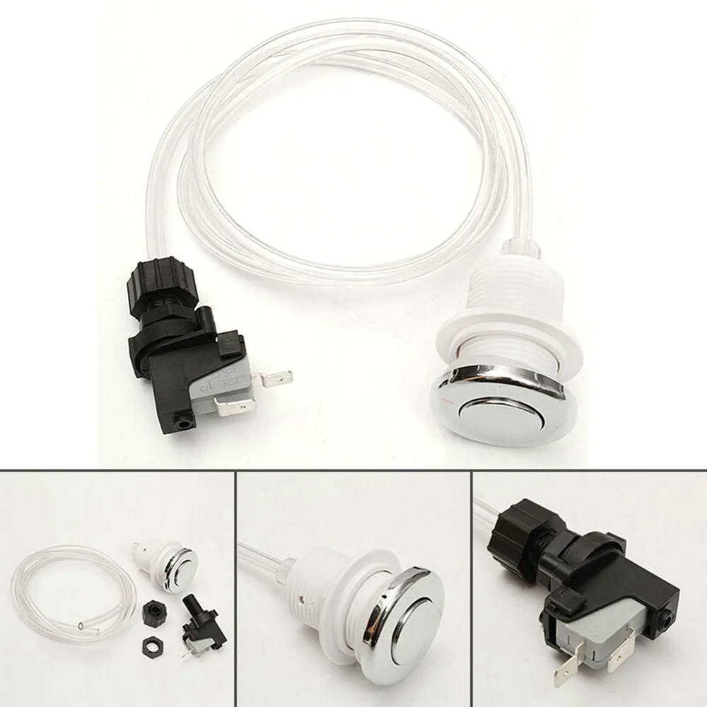 16A 125-250V On/Off Push Button Switch Jetted Jet Bath Hot Tub Spa Hose Air Pool Air Pressure Switch Knob Bath Spa Tubing Kits
16A 125-250V On/Off Push Button Switch Jetted Jet Bath Hot Tub Spa Hose Air Pool Air Pressure Switch Knob Bath Spa Tubing Kits