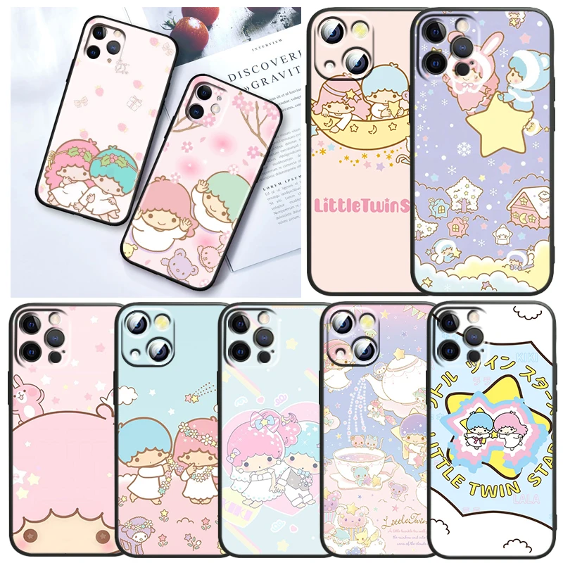 Little Twin Stars Art Phone Case For Apple iPhone 14 13 12 11 SE XS XR X 7 8 6 Mini Plus Pro MAX 2020 Black Soft Cover
Little Twin Stars Art Phone Case For Apple iPhone 14 13 12 11 SE XS XR X 7 8 6 Mini Plus Pro MAX 2020 Black Soft Cover