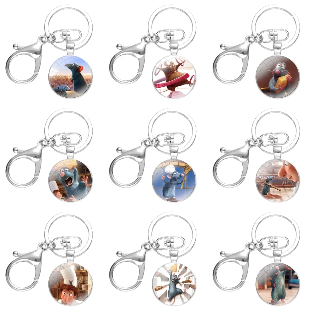 Брелок-кольцо для ключей, подвеска, брелок для ключей, креативный Милый Постер с фильмом «Рататуй» для влюбленных 2007
Брелок-кольцо для ключей, подвеска, брелок для ключей, креативный Милый Постер с фильмом «Рататуй» для влюбленных 2007