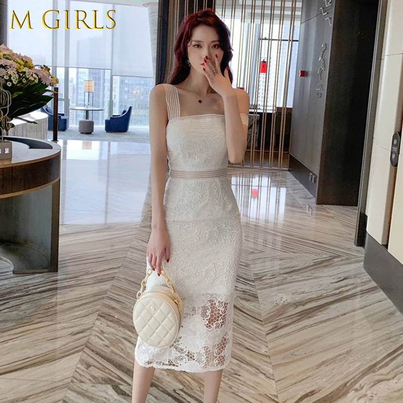 M GIRLS Lace Party Club Evening Dress Women Elegant Summer Sexy Chest Wrapping Bodycon Slim Sheer Beach Temperament Vestidos
M GIRLS Lace Party Club Evening Dress Women Elegant Summer Sexy Chest Wrapping Bodycon Slim Sheer Beach Temperament Vestidos