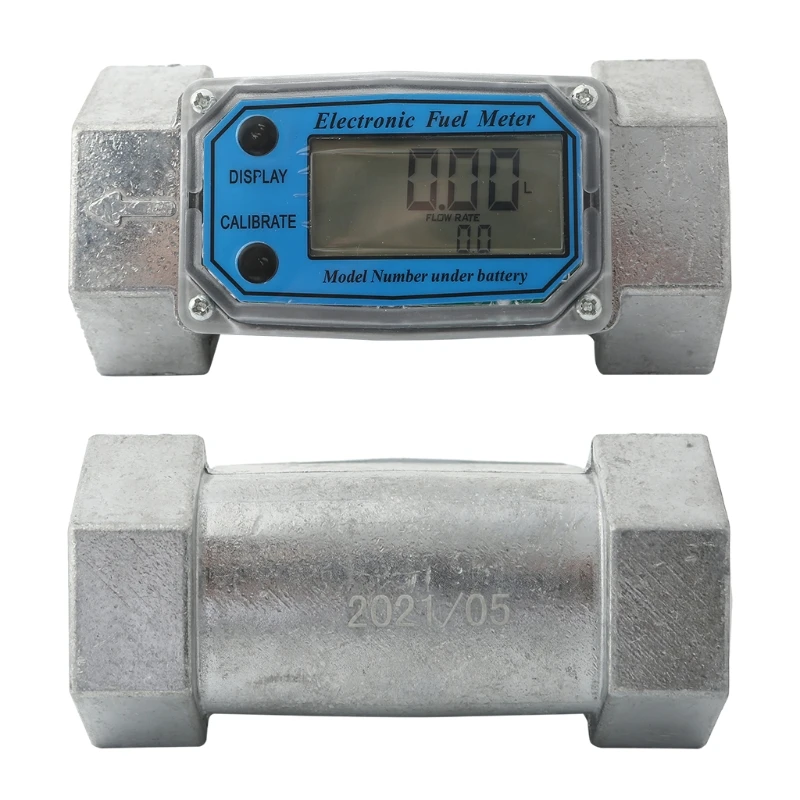 Fuel Oil Flowmeter Electronic Digital Flowmeter with LCD Display Liquid Water Flow Meter for Testing Fuel Water
Fuel Oil Flowmeter Electronic Digital Flowmeter with LCD Display Liquid Water Flow Meter for Testing Fuel Water