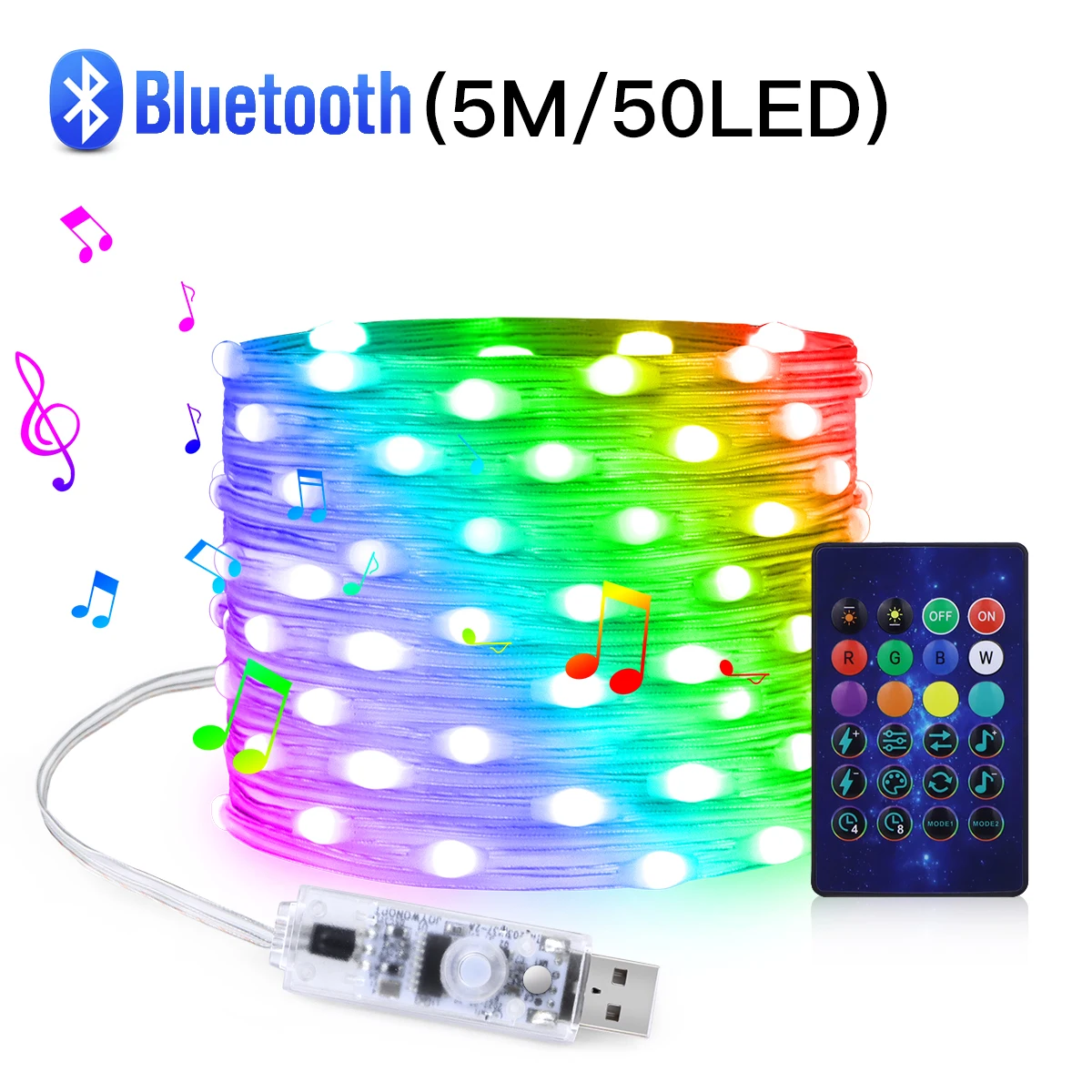 Bluetooth RGBIC светодиодная гирлянда Gyarfas 5м/10м/20м
Bluetooth RGBIC светодиодная гирлянда Gyarfas 5м/10м/20м