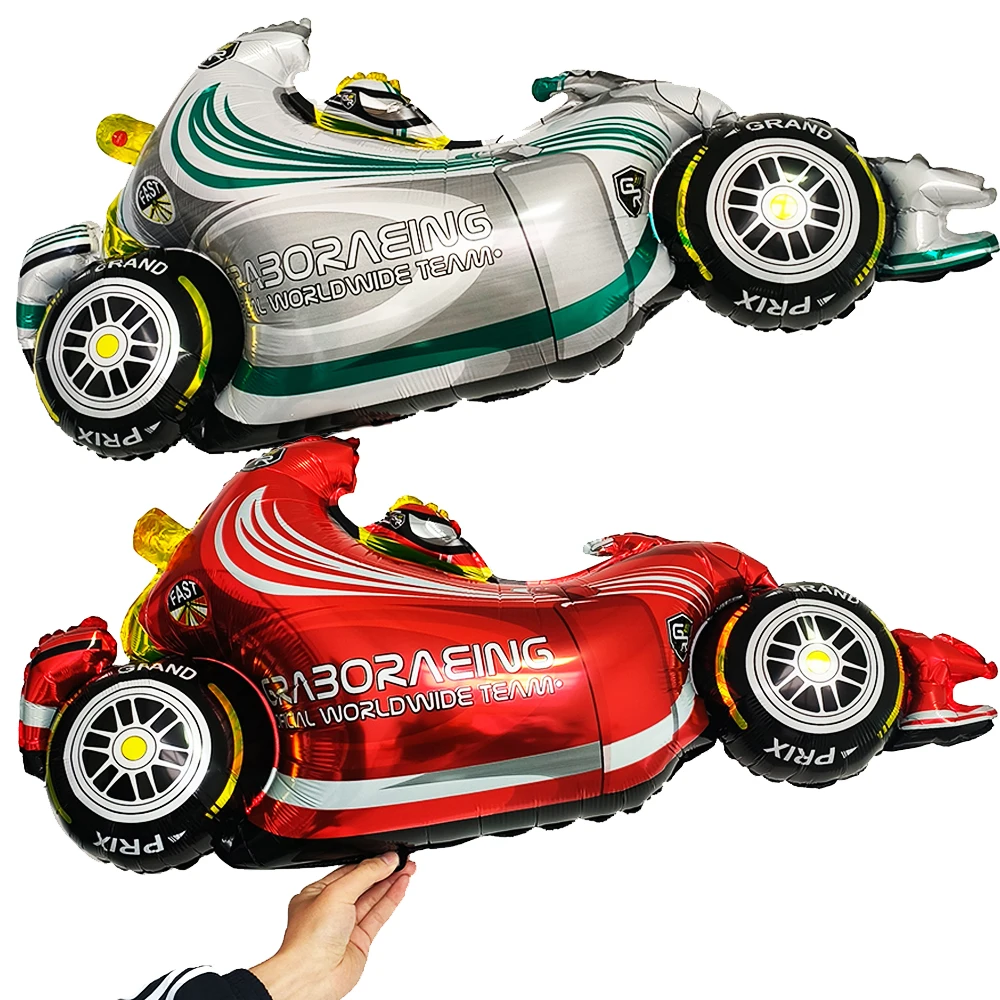 2pc Racing Car Balloon Car Foil Mylar Balloon Double-Sided Car Balloon Boy Birthday Decor Race Car Theme Birthday Party Supplies
2pc Racing Car Balloon Car Foil Mylar Balloon Double-Sided Car Balloon Boy Birthday Decor Race Car Theme Birthday Party Supplies