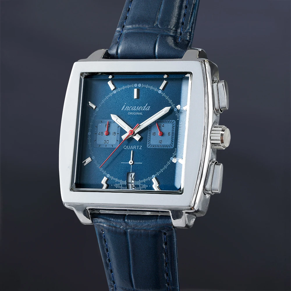 2023 new incaseda genuine luxury top-level multi-function six pin fashion business movement quartz watch
2023 new incaseda genuine luxury top-level multi-function six pin fashion business movement quartz watch