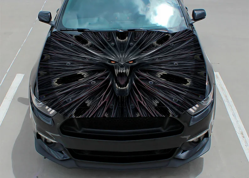 Car hood decal, demon, evil, death, vinyl, sticker, graphic, wrap decal, truck decal, truck graphic, bonnet decal, skull, f150,
Car hood decal, demon, evil, death, vinyl, sticker, graphic, wrap decal, truck decal, truck graphic, bonnet decal, skull, f150,