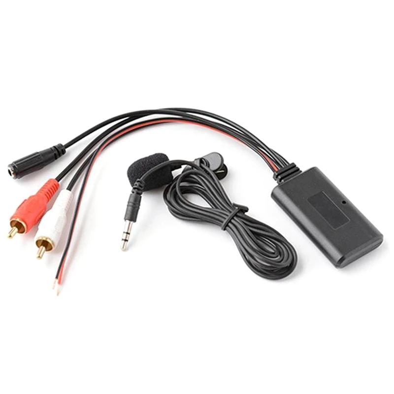 Car Bluetooth 2Rca Auxiliary Adapter Wireless Audio Phone Call Hands-Free Microphone With Auxiliary Input Audio Input
Car Bluetooth 2Rca Auxiliary Adapter Wireless Audio Phone Call Hands-Free Microphone With Auxiliary Input Audio Input