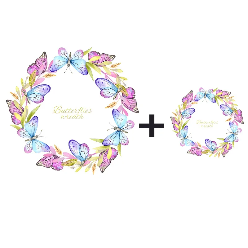 Wreath Circle Butterfly Sticker Diy Iron On Patches For Clothes T-shirts Heat Transfers Patch Badges Heat Washable Appliques
Wreath Circle Butterfly Sticker Diy Iron On Patches For Clothes T-shirts Heat Transfers Patch Badges Heat Washable Appliques