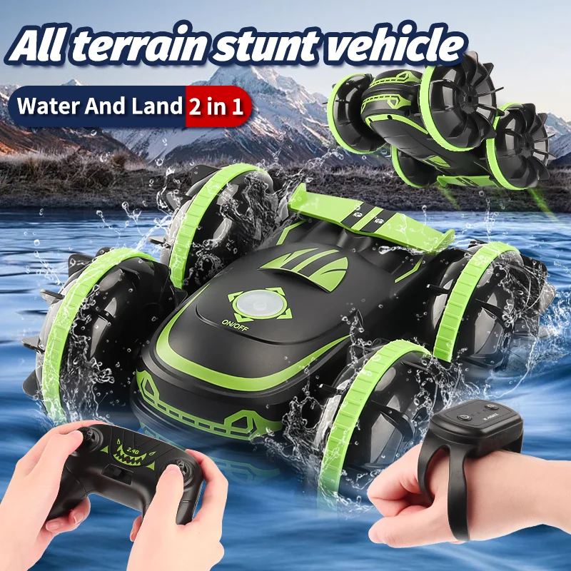 RC Car Toys 4Wd Amphibious Vehicle Boat Remote Control Cars RC Gesture Controlled Stunt Drift Car Toy For Kids Adults Children
RC Car Toys 4Wd Amphibious Vehicle Boat Remote Control Cars RC Gesture Controlled Stunt Drift Car Toy For Kids Adults Children