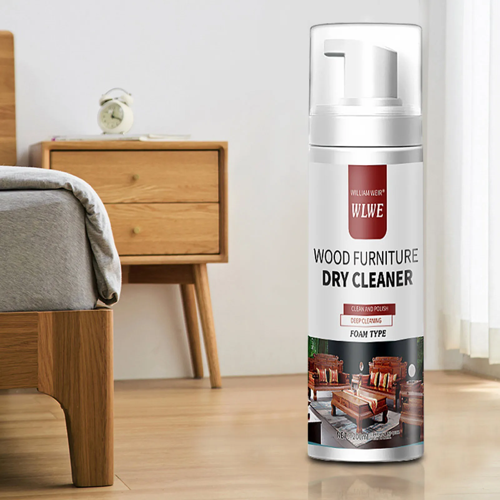 Floor Cleaning Wood Furniture Dry Cleaner Wood Floor Dry Care Stain Remover Instant Foam Dry Cleaning Agent Erase Spray 200ml
Floor Cleaning Wood Furniture Dry Cleaner Wood Floor Dry Care Stain Remover Instant Foam Dry Cleaning Agent Erase Spray 200ml