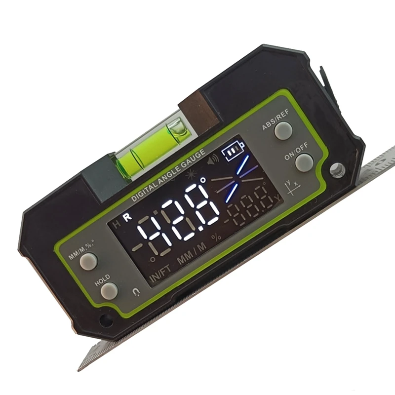 1 PCS Bluetooth Level Inclinometer Dual Axis Digital Protractor Measuring Angle Ruler Black
1 PCS Bluetooth Level Inclinometer Dual Axis Digital Protractor Measuring Angle Ruler Black