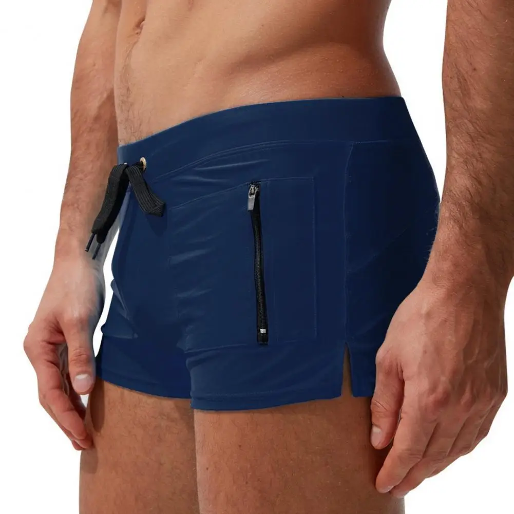 Lightweight Summer Good Skin-touch Men Swimming Trunks Smooth Swimming Trunks Small Split for Beach
Lightweight Summer Good Skin-touch Men Swimming Trunks Smooth Swimming Trunks Small Split for Beach
