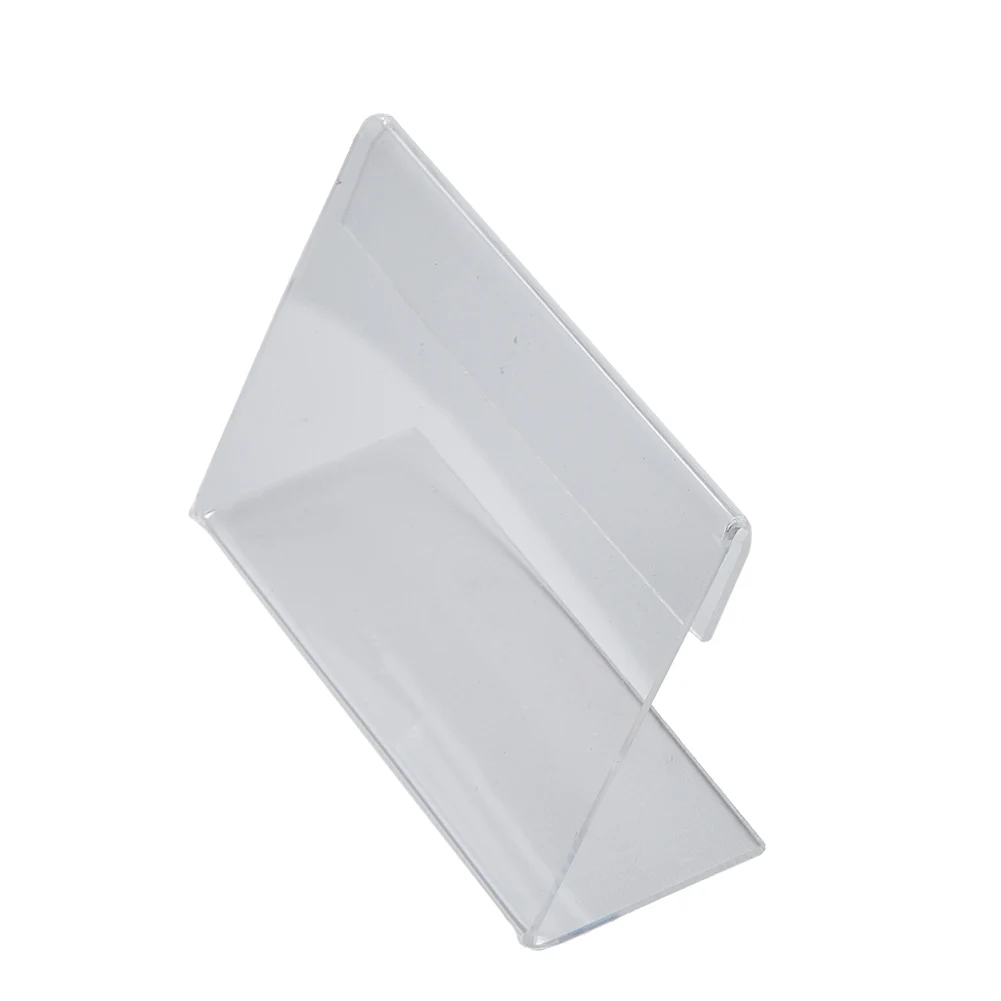 20X5x7.5cm Acrylic Sign Display Stand Price Of Business Card Label Label Stand High Quality Transparent Acrylic
20X5x7.5cm Acrylic Sign Display Stand Price Of Business Card Label Label Stand High Quality Transparent Acrylic
