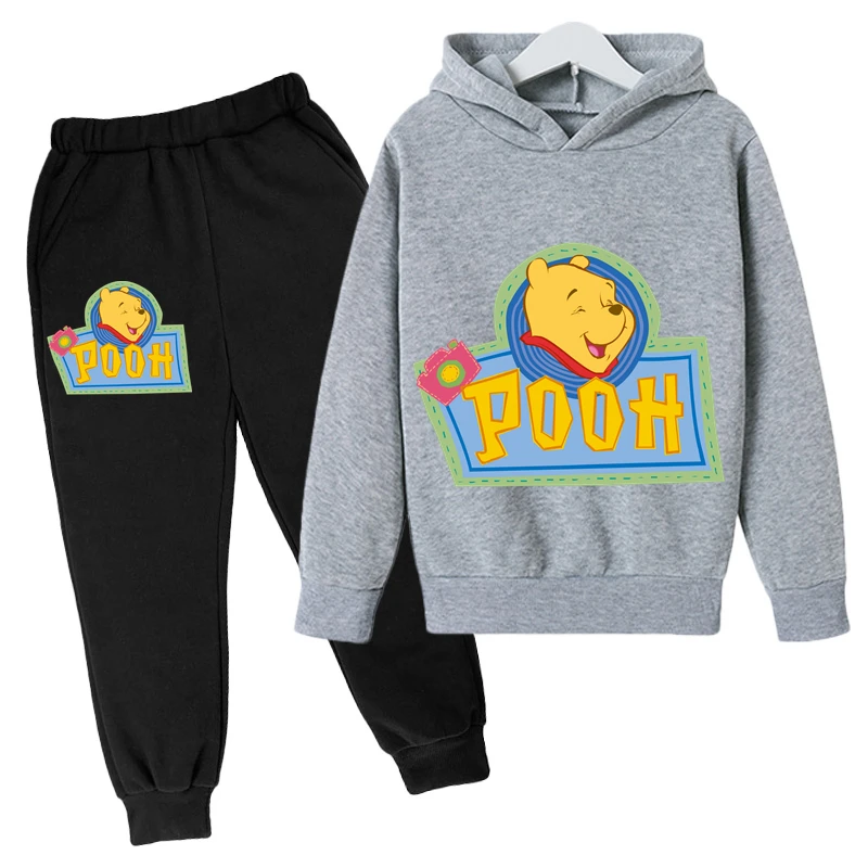 Kids Winnie the pooh Sweatshirts Sets Girls Cotton Hoodies Trousers Clothes Outfits Winnie the pooh Cartoon Casual Suits
Kids Winnie the pooh Sweatshirts Sets Girls Cotton Hoodies Trousers Clothes Outfits Winnie the pooh Cartoon Casual Suits