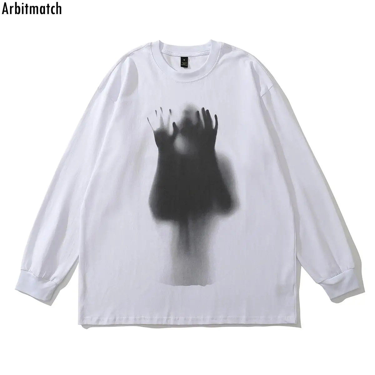Harajuku HipHop Streetwear T-Shirt Cartoon Portrait Trapped Shadow Printed T Shirt Men Cotton Long Sleeve Oversized Men Clothing
Harajuku HipHop Streetwear T-Shirt Cartoon Portrait Trapped Shadow Printed T Shirt Men Cotton Long Sleeve Oversized Men Clothing