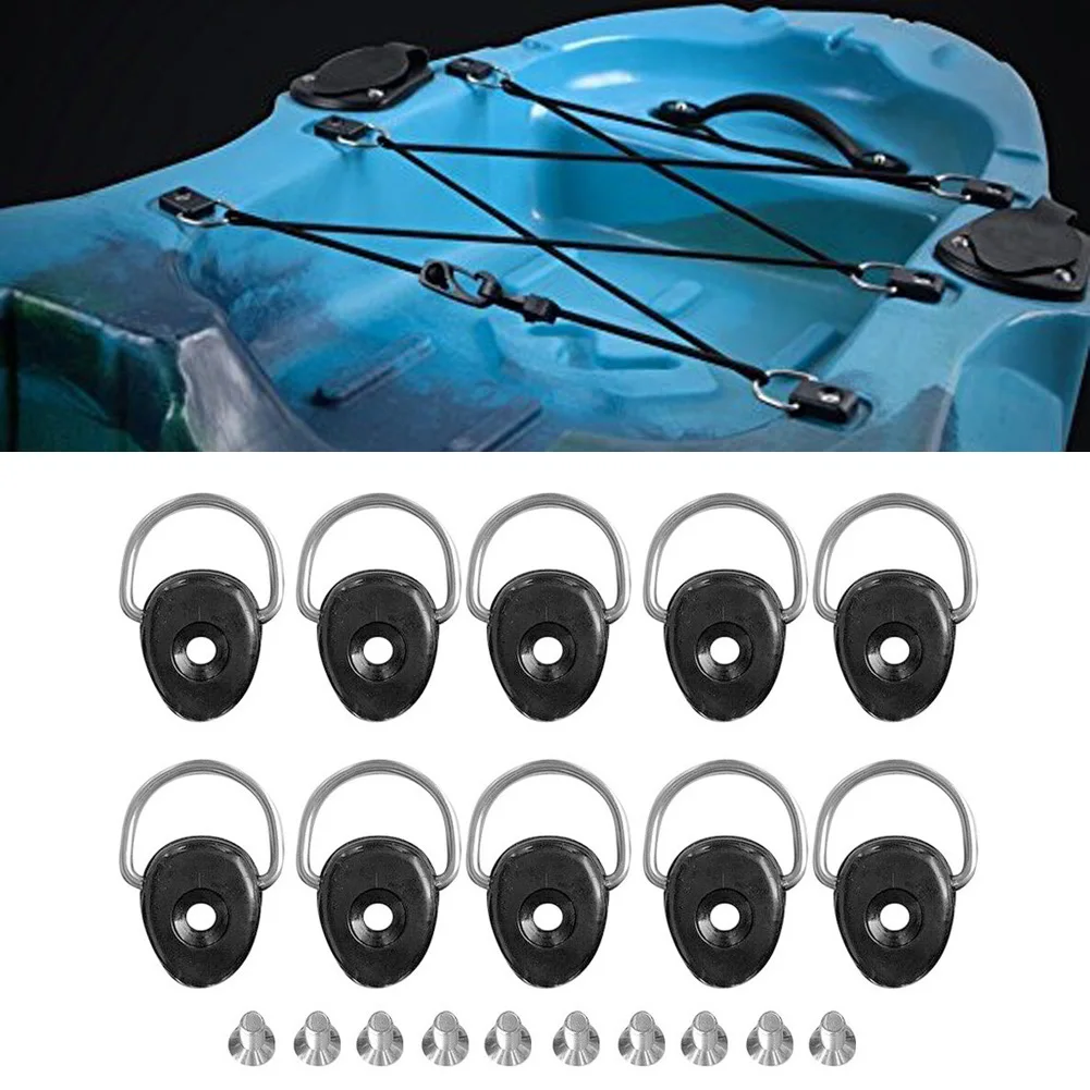10PCS Kayak D-ring Buckle Backrest Fixed Buckle Accessories Stainless Steel D-ring Mouth Kayak Plastic Fixed Buckle
10PCS Kayak D-ring Buckle Backrest Fixed Buckle Accessories Stainless Steel D-ring Mouth Kayak Plastic Fixed Buckle