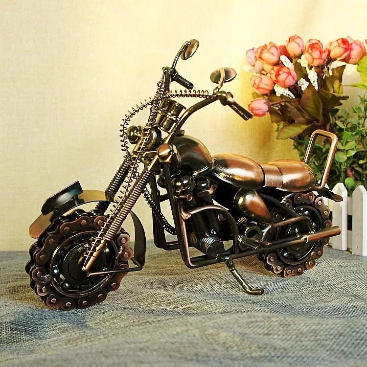 Retro Motorcycle Model Ornaments Motor Art Figurines Sculpture Decoration Metal Iron Motorbike Prop Home Decor Shooting Props
Retro Motorcycle Model Ornaments Motor Art Figurines Sculpture Decoration Metal Iron Motorbike Prop Home Decor Shooting Props