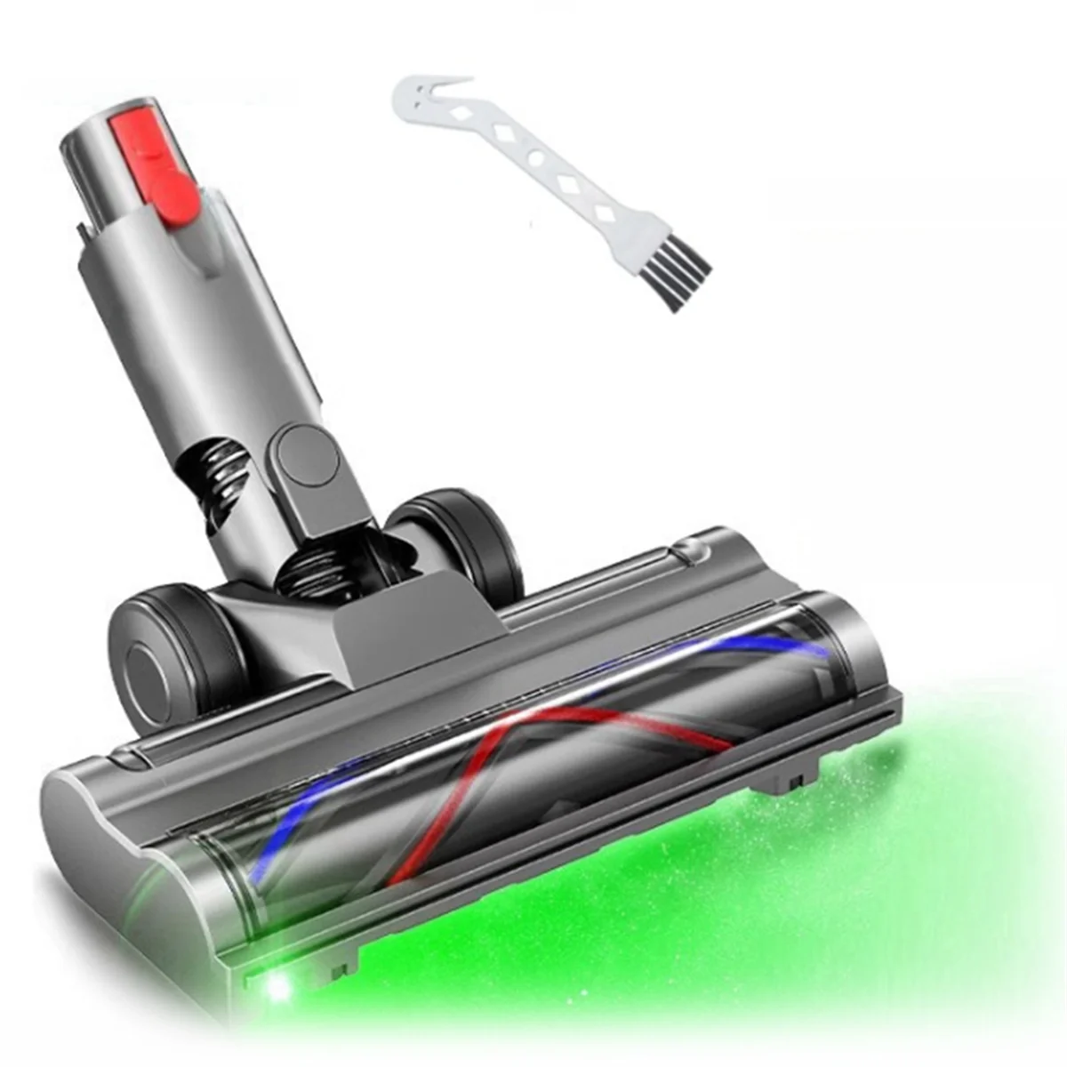 Насадка для Dyson V10 Slim V12 Slim с LED подсветкой
Насадка для Dyson V10 Slim V12 Slim с LED подсветкой